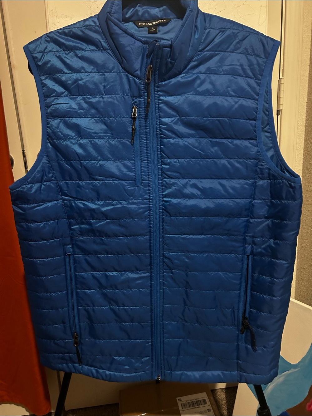 Port Authority Men's Royal Blue Quilted Packable Vest